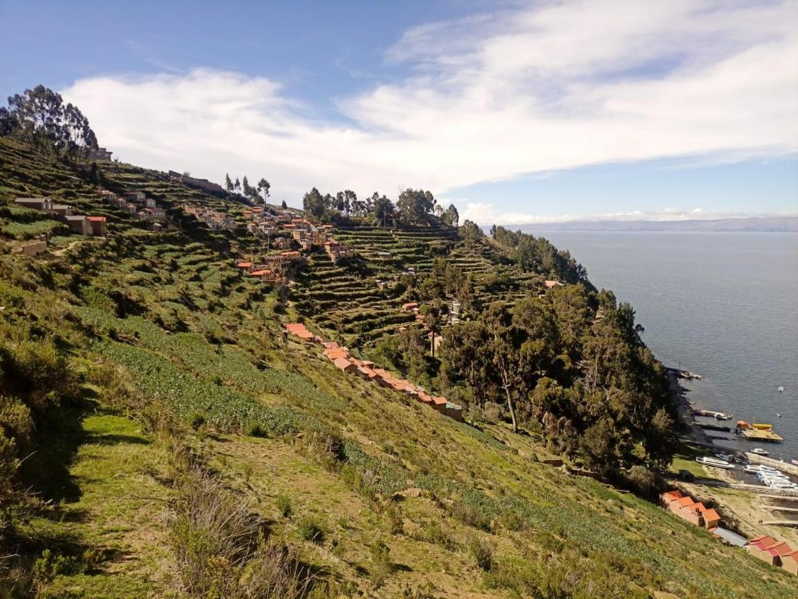 Hostal Inca Uma Comunidad Yumani Exterior foto